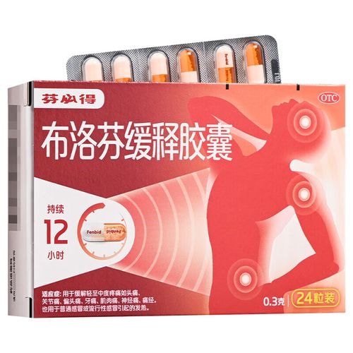 布洛芬缓释胶囊